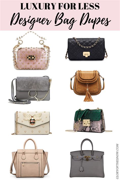 luxury bag dupe